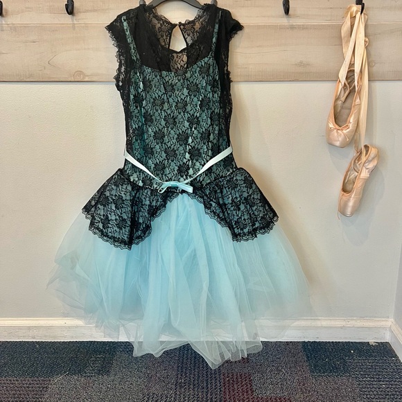 Revolution Dancewear ballet tutu costume, size LA, Delicate black and blue - Picture 3 of 9